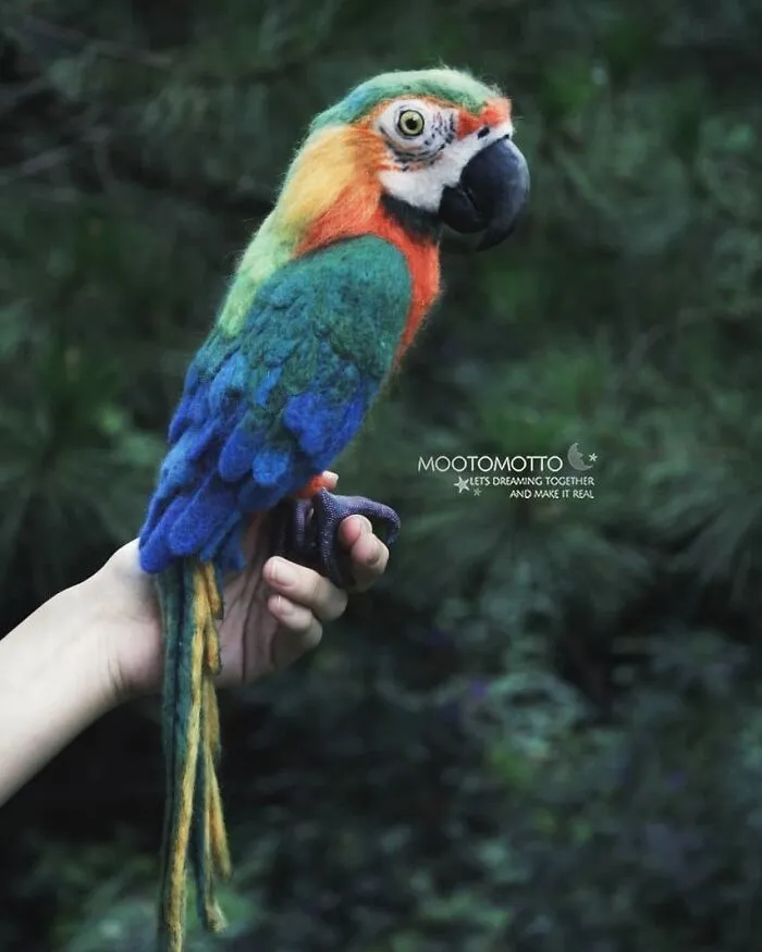 This Artist Makes Hyper-Realistic Wool Animal Sculptures, Here Are Her Best 70 Works