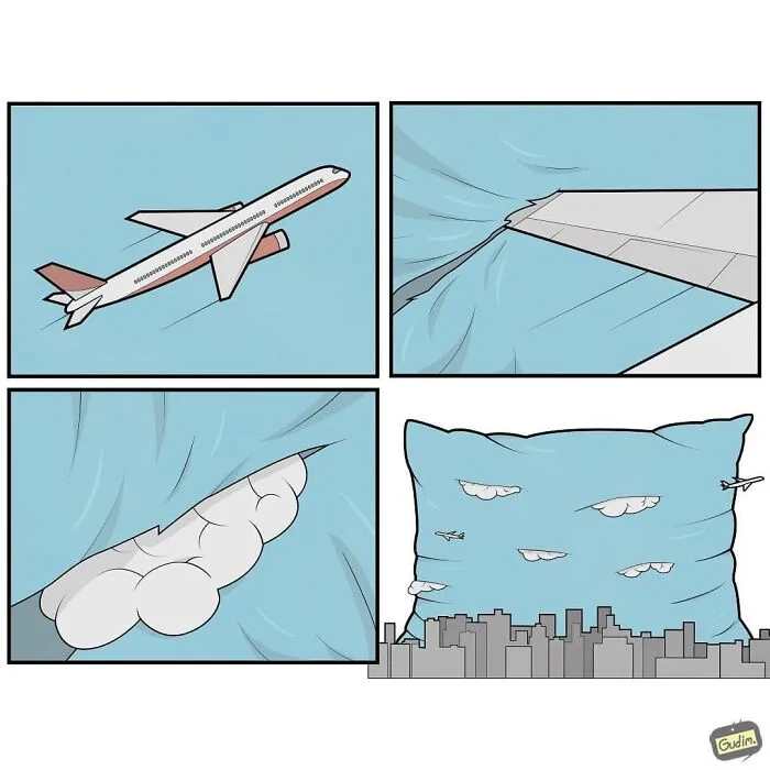 30 More Sarcastic Comics That You Might Need To See Twice To Understand By Gudim