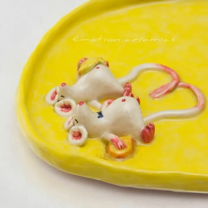 I Handmake Ceramics With Whimsical Animals On Them (44 Pics)
