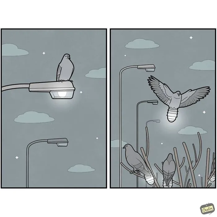 30 More Sarcastic Comics That You Might Need To See Twice To Understand By Gudim