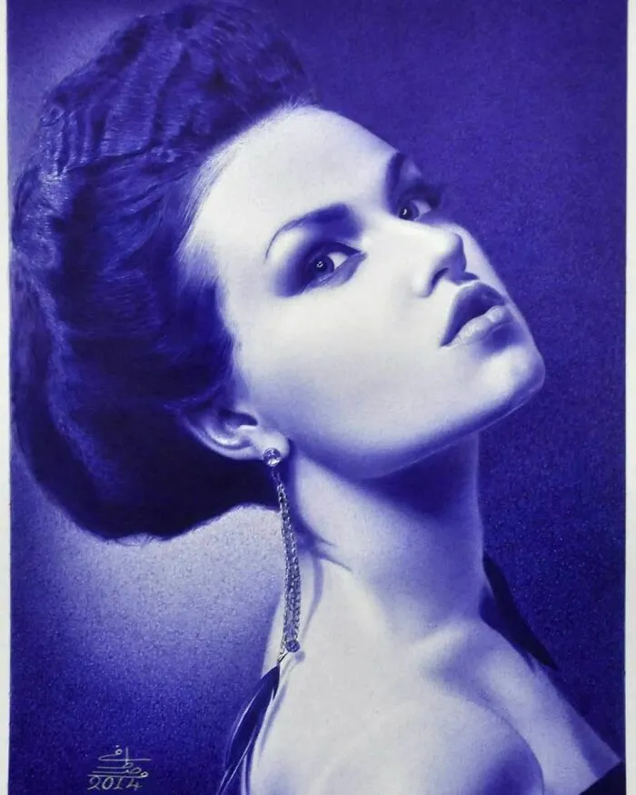 43 Photo-Like Drawings Made With Ballpoint Pens By Mostafa Khodeir