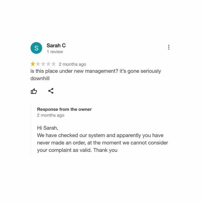 30 Times Restaurants Left Hilarious Replies Under Bad Reviews, Shared By This Instagram Page