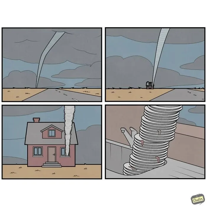 30 More Sarcastic Comics That You Might Need To See Twice To Understand By Gudim