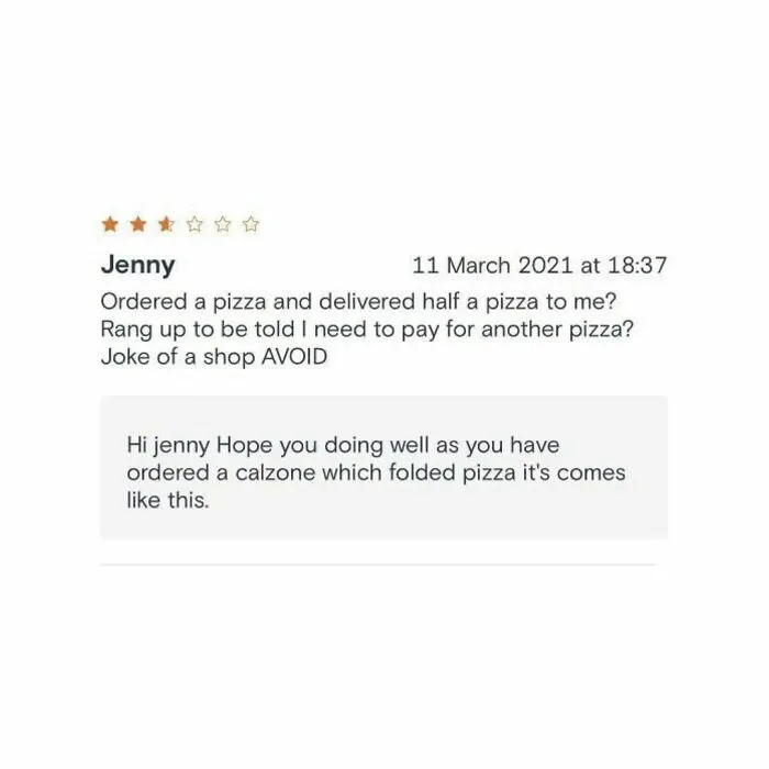 30 Times Restaurants Left Hilarious Replies Under Bad Reviews, Shared By This Instagram Page