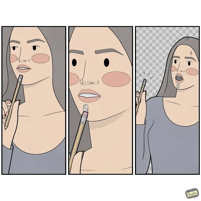 30 More Sarcastic Comics That You Might Need To See Twice To Understand By Gudim