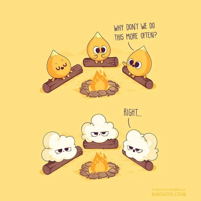 Artist Makes Witty And Quirky Inanimate Object Illustrations That Are Oddly Relatable (30 New Pics)
