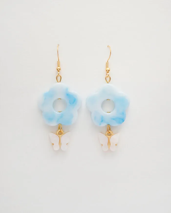 I Make Flower Earrings