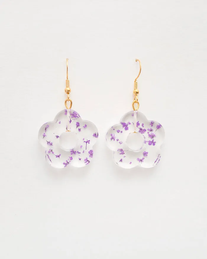 I Make Flower Earrings