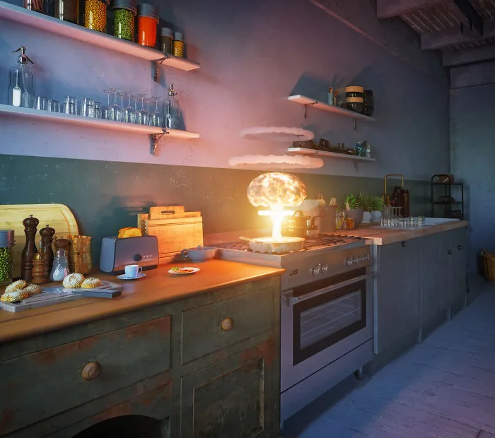 Victor Zastolskiy Created These 54 Surreal Interior Designs