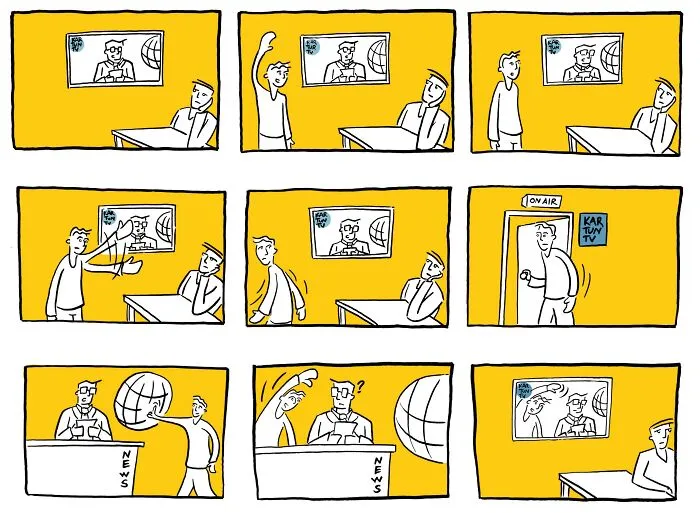 Storyboard Of An Unrequited Greeting