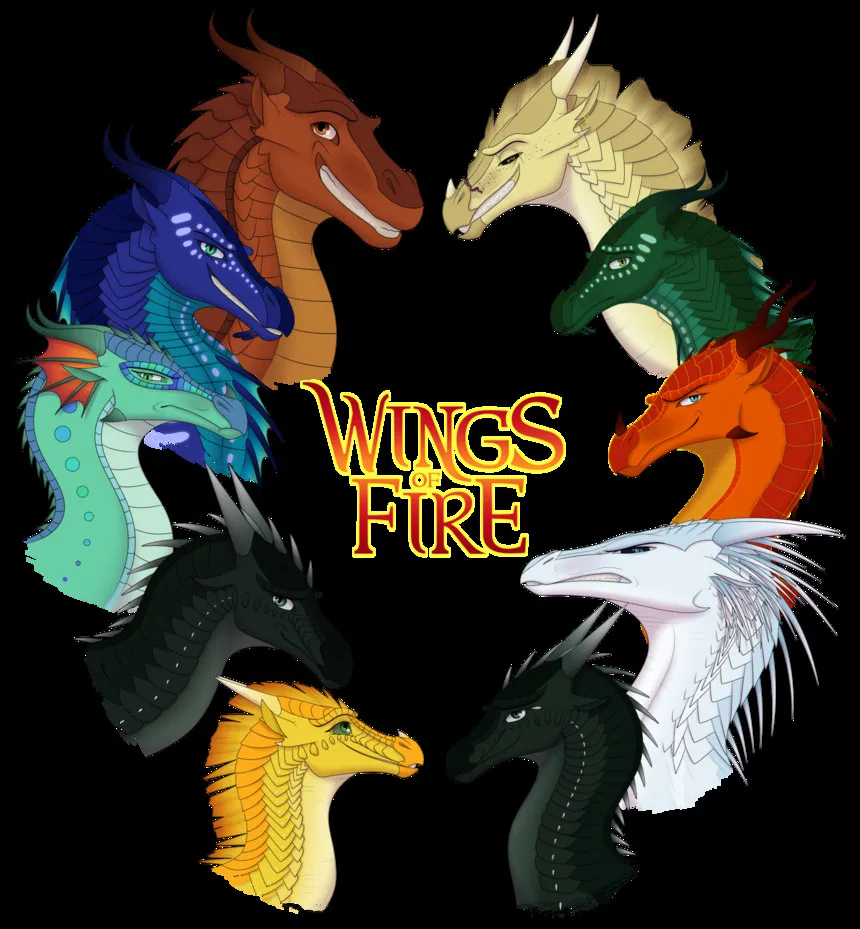 Draw A Wings Of Fire Dragon With 3 Breeds Of Dragon In It