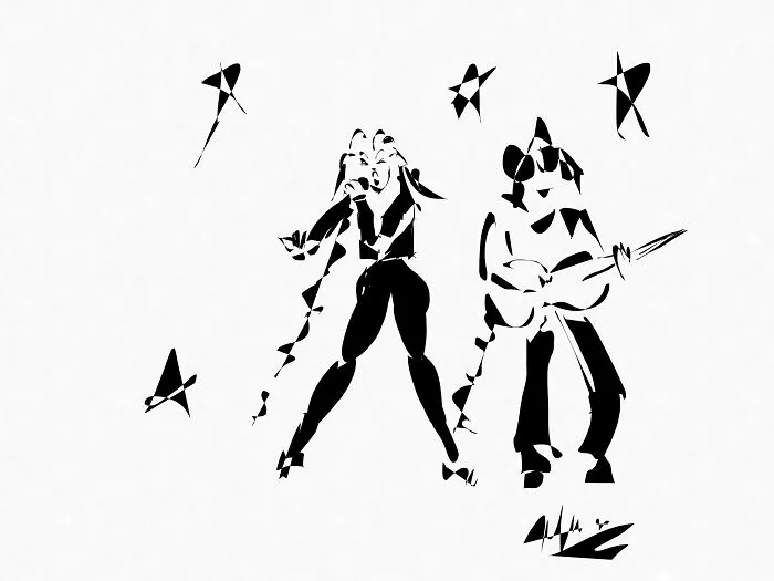 I Draw With A Filler Pen, And Here Are My Best 40 Works