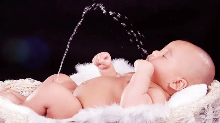 This Baby Learned From His Dad