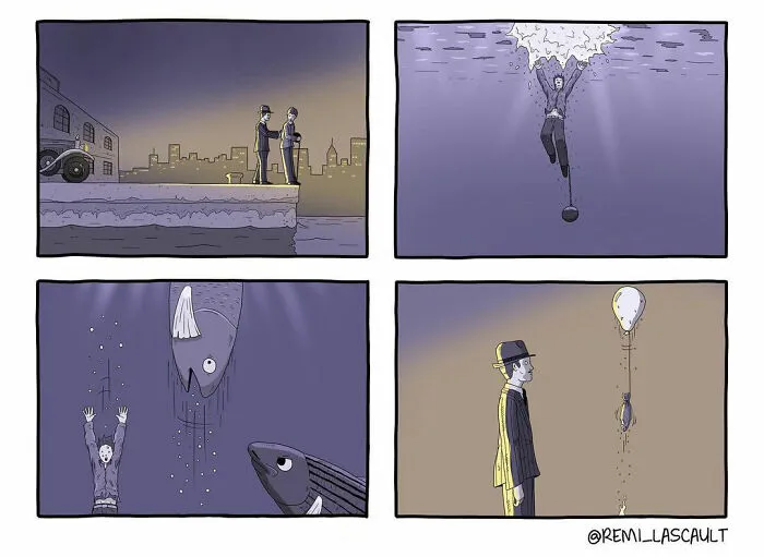 28 Comics With Twisted Endings For People With A Dark Sense Of Humor (New Pics)