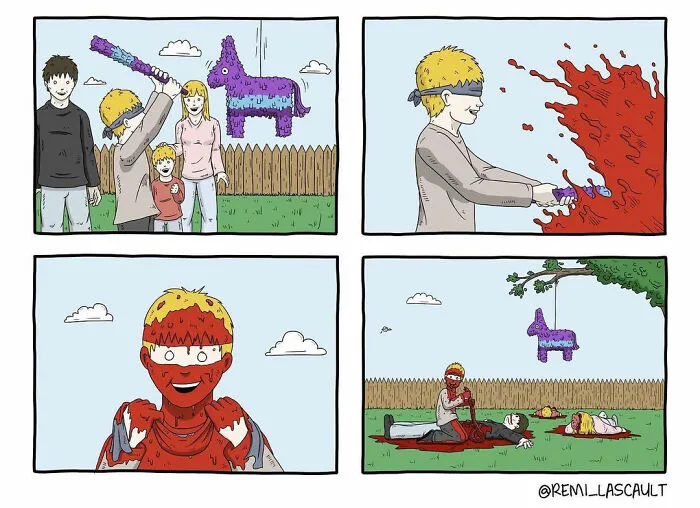 28 Comics With Twisted Endings For People With A Dark Sense Of Humor (New Pics)
