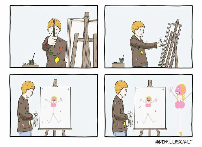 28 Comics With Twisted Endings For People With A Dark Sense Of Humor (New Pics)