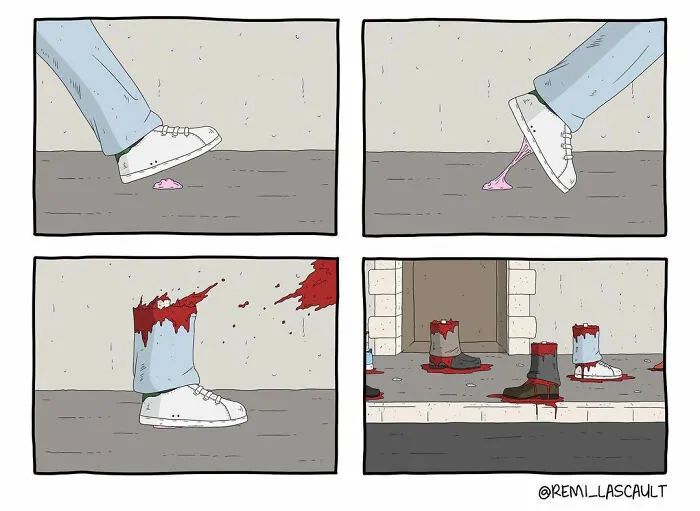 28 Comics With Twisted Endings For People With A Dark Sense Of Humor (New Pics)