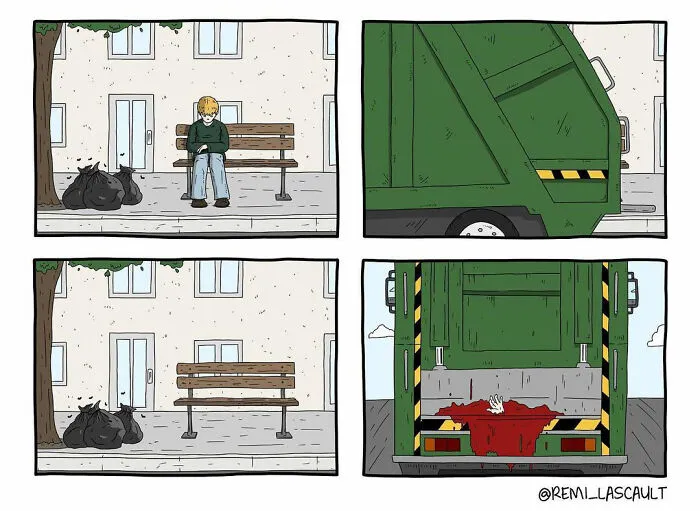 28 Comics With Twisted Endings For People With A Dark Sense Of Humor (New Pics)