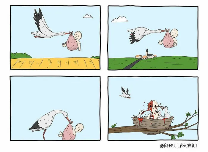 28 Comics With Twisted Endings For People With A Dark Sense Of Humor (New Pics)