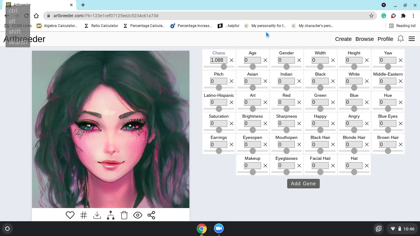 Hey Pandas, Try To Make Something Beautiful Using Art Breeder