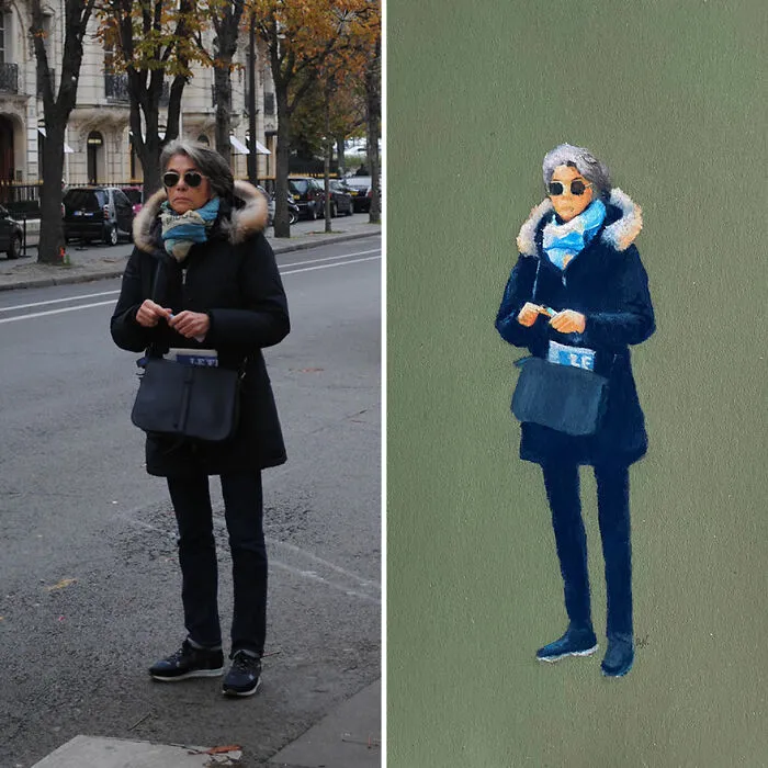 My 9 Colored Pencil And Pastel Portraits Of Parisians