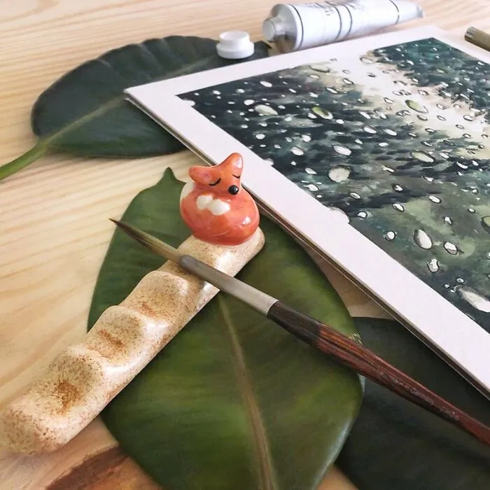 I Handmake Ceramics With Whimsical Animals On Them (44 Pics)