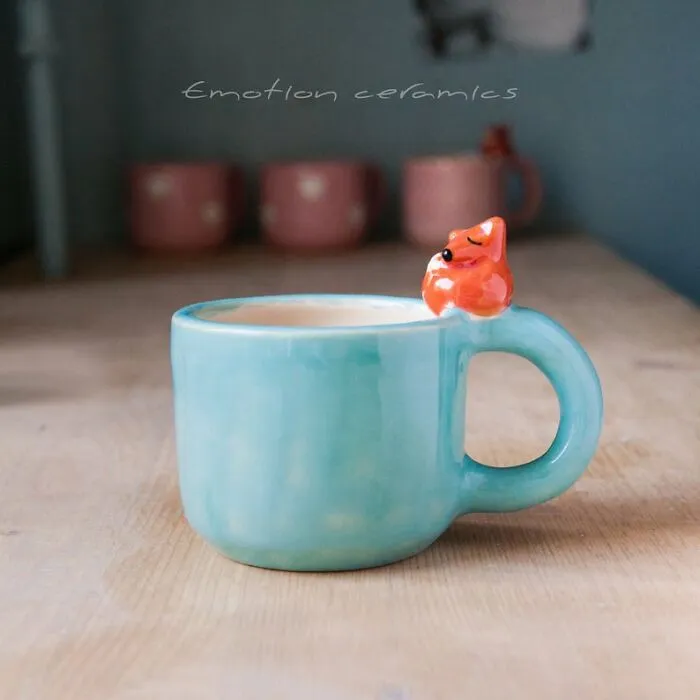 I Handmake Ceramics With Whimsical Animals On Them (44 Pics)