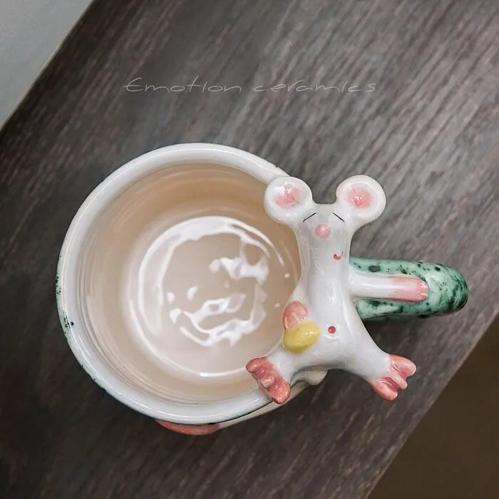 I Handmake Ceramics With Whimsical Animals On Them (44 Pics)