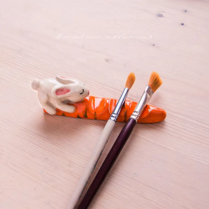 I Handmake Ceramics With Whimsical Animals On Them (44 Pics)