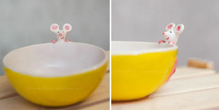 I Handmake Ceramics With Whimsical Animals On Them (44 Pics)