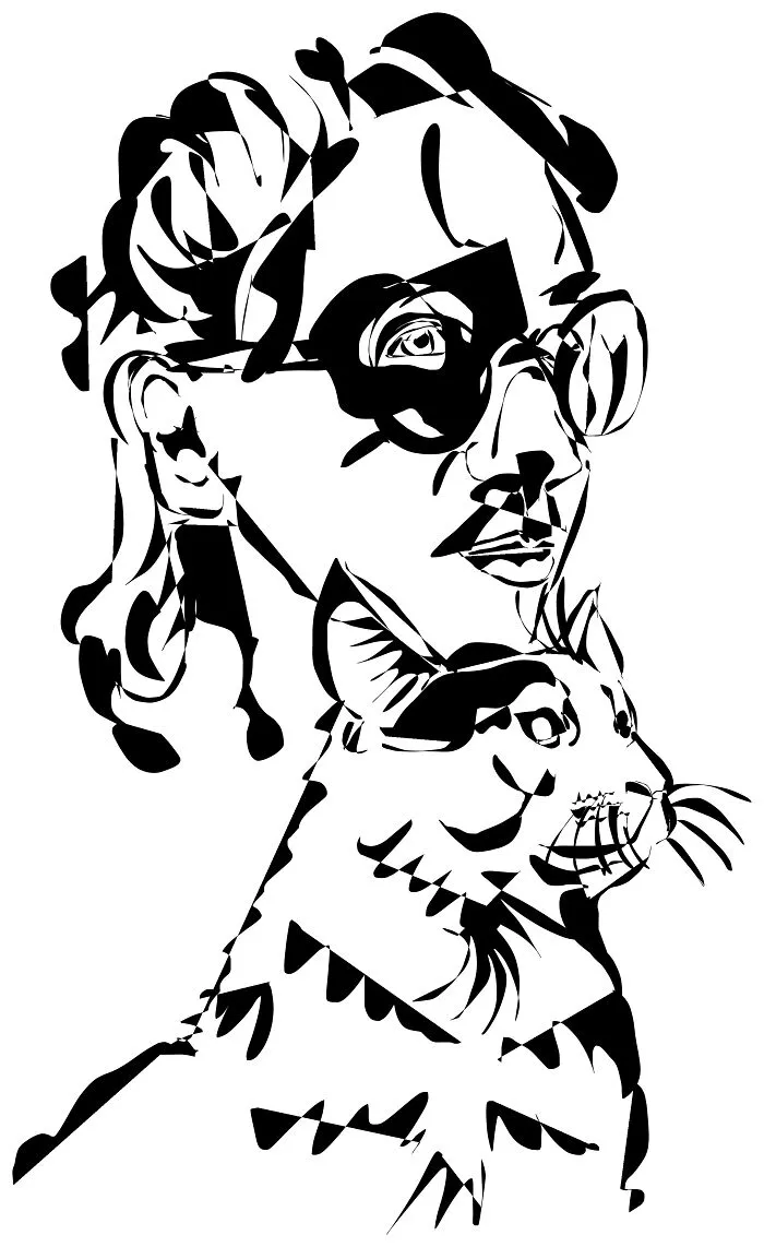I Draw With A Filler Pen, And Here Are My Best 40 Works