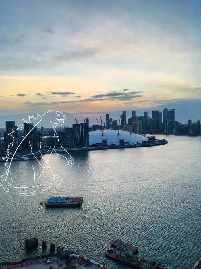 I Take The Pictures Around London And Make Illustrations On Top Of Them To Transform Them Into Something New (12 Pics)