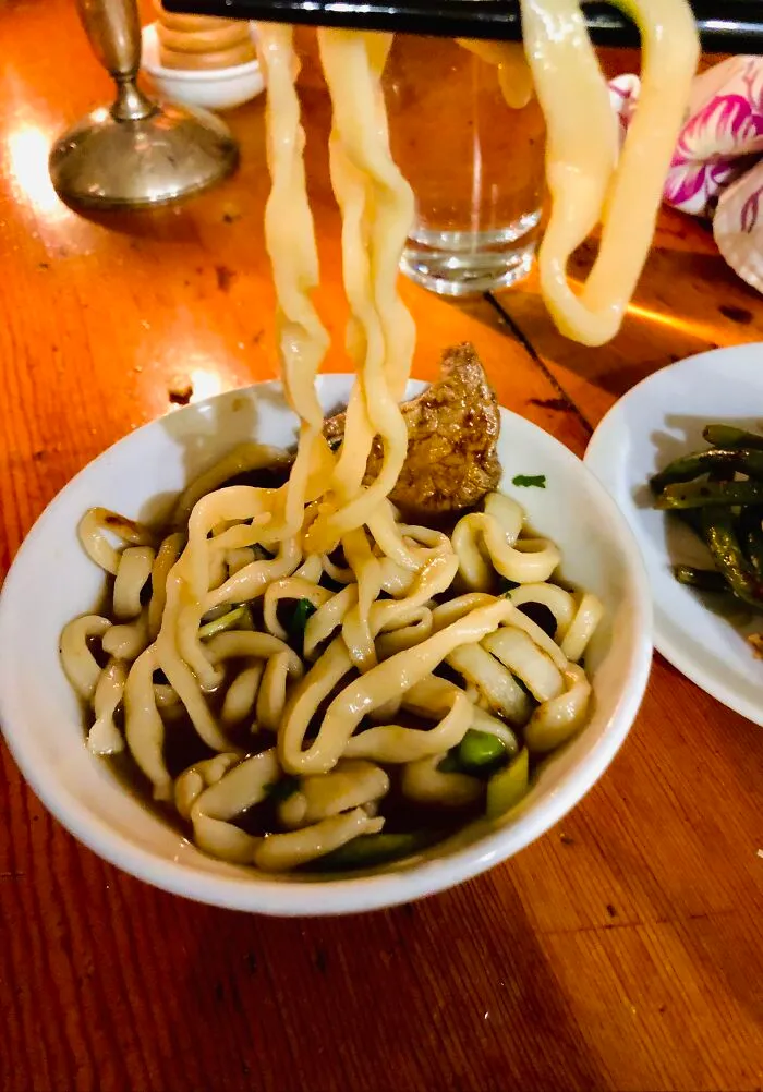 Beef Noodle Soup With Hand Pulled Noodles