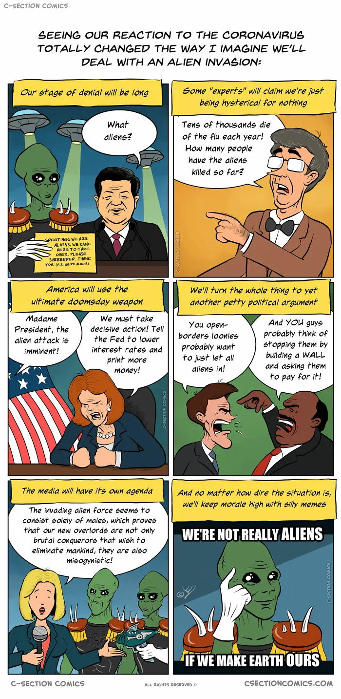 Artist Draws Absurd Comics For People With A Dark Sense Of Humor (47 New Pics)