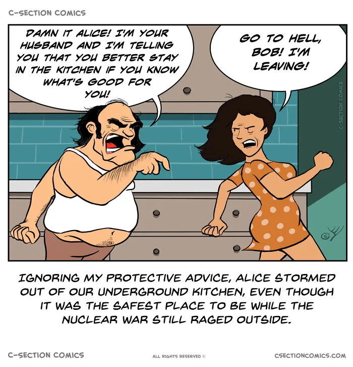 Artist Draws Absurd Comics For People With A Dark Sense Of Humor (47 New Pics)