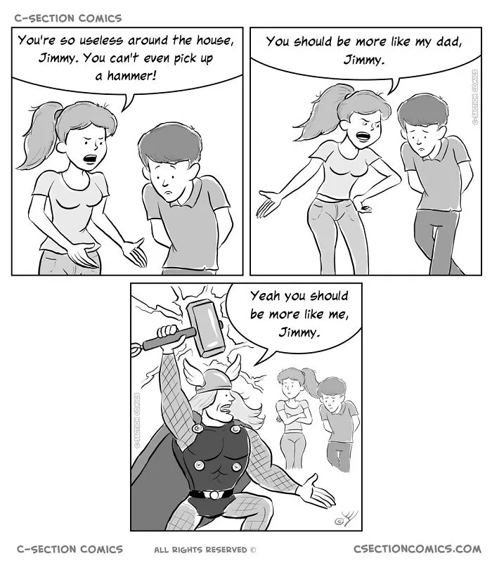 Artist Draws Absurd Comics For People With A Dark Sense Of Humor (47 New Pics)