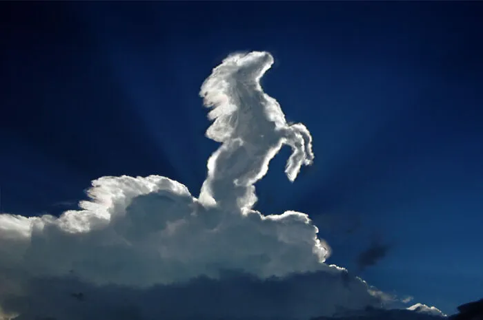 Designers Were Challenged To Photoshop Clouds To Look Like Something Else, And They Delivered (71 Pics)
