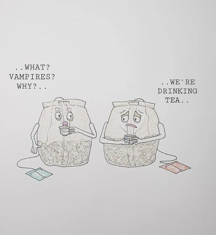 Tea Drinking Tea Bags