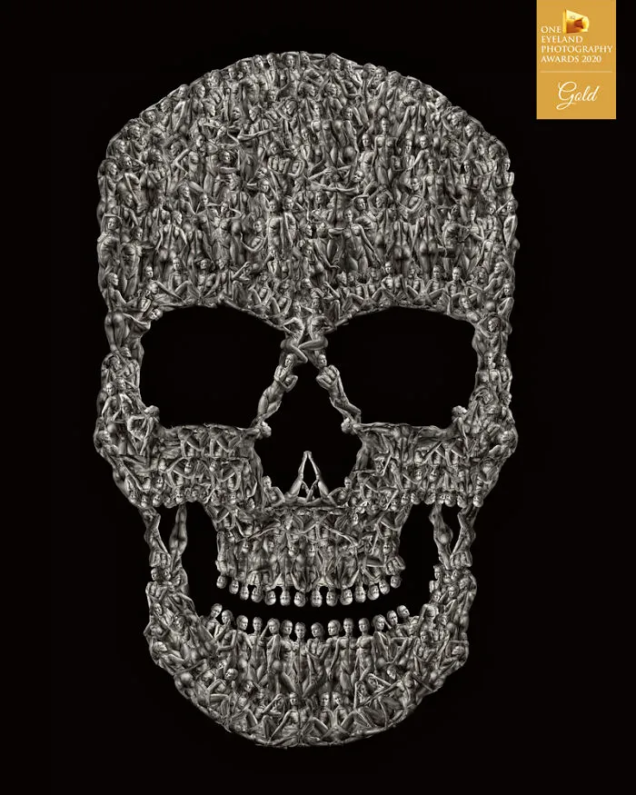 Memento Mori By Ivan Duran. Gold In Fine Art