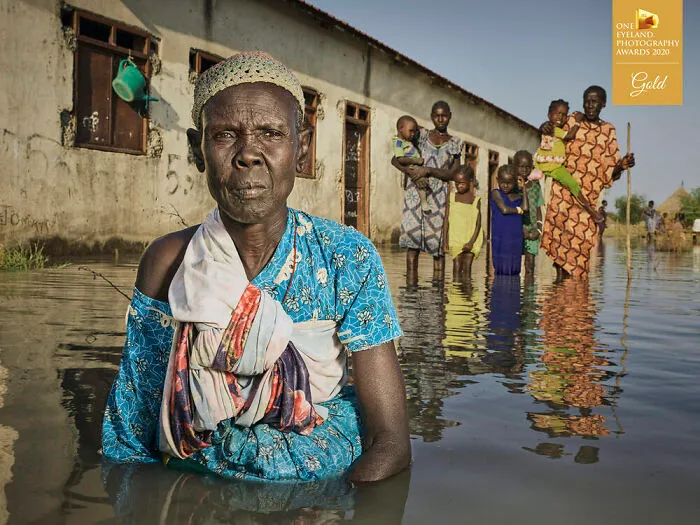 Unyielding Floods By Peter Caton. Gold In Editorial