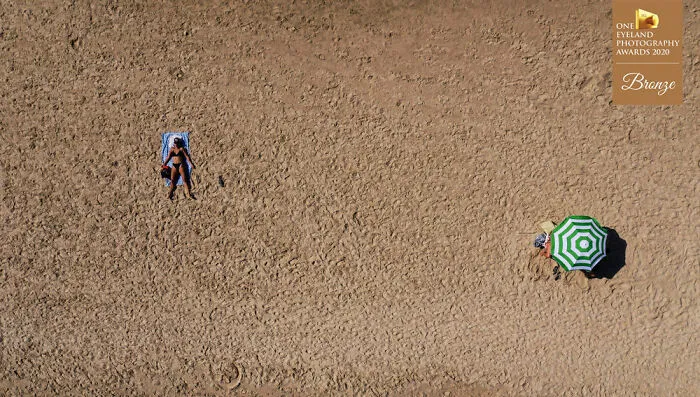 Tel Aviv Beach By Matty Karp. Bronze In Fine Art