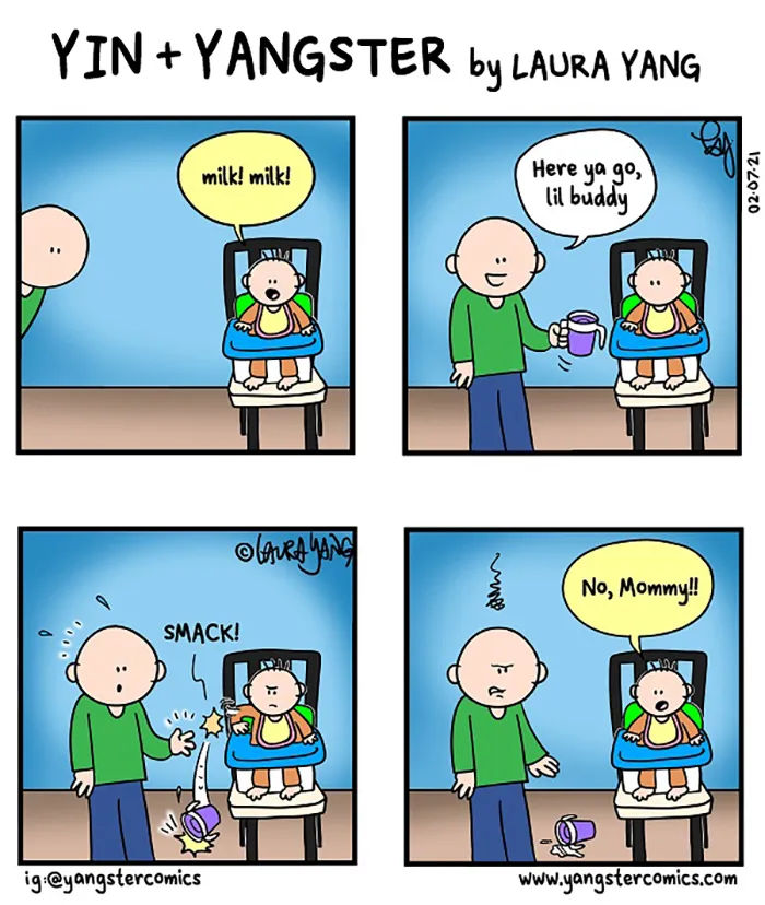 45 Comics I Created To Show What Family Life Is Like