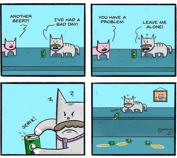 30 Funny Comics With Unexpected Endings By Scribbly G (New Pics)