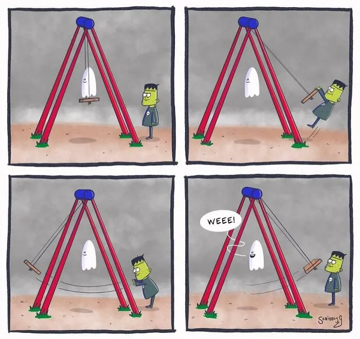 30 Funny Comics With Unexpected Endings By Scribbly G (New Pics)