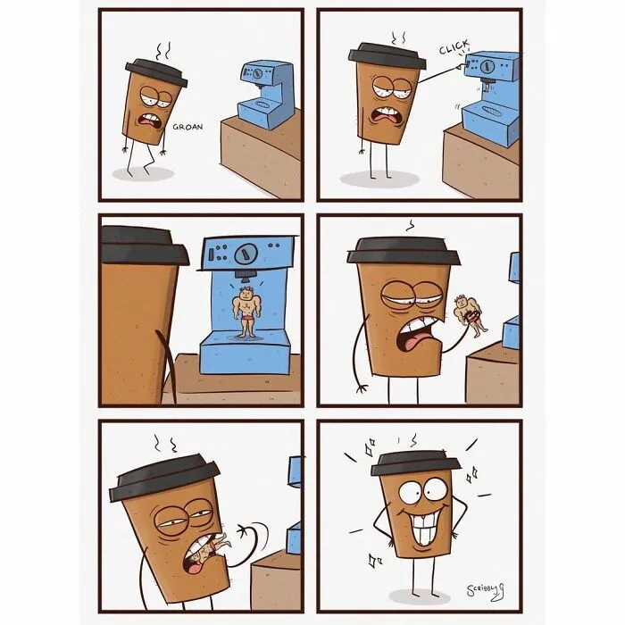 30 Funny Comics With Unexpected Endings By Scribbly G (New Pics)
