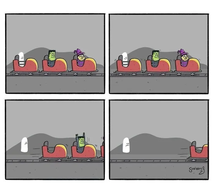 30 Funny Comics With Unexpected Endings By Scribbly G (New Pics)