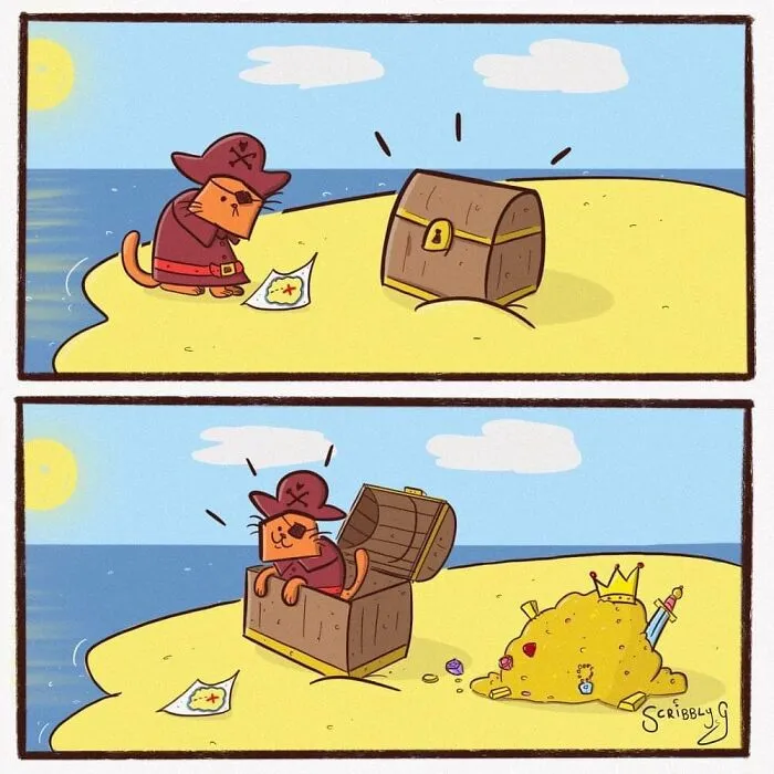 30 Funny Comics With Unexpected Endings By Scribbly G (New Pics)