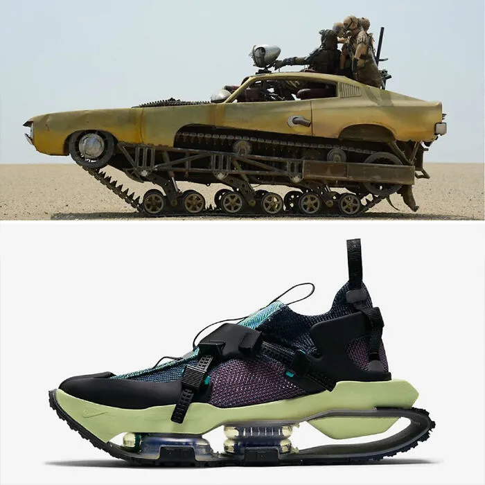 Designer Compares 30 Shoes And Cars To Show How Similar Their Designs Are