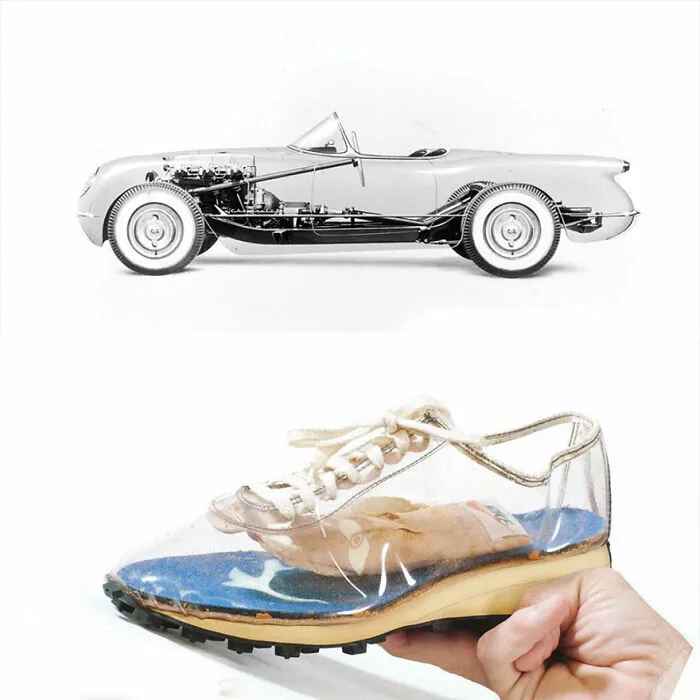 Designer Compares 30 Shoes And Cars To Show How Similar Their Designs Are