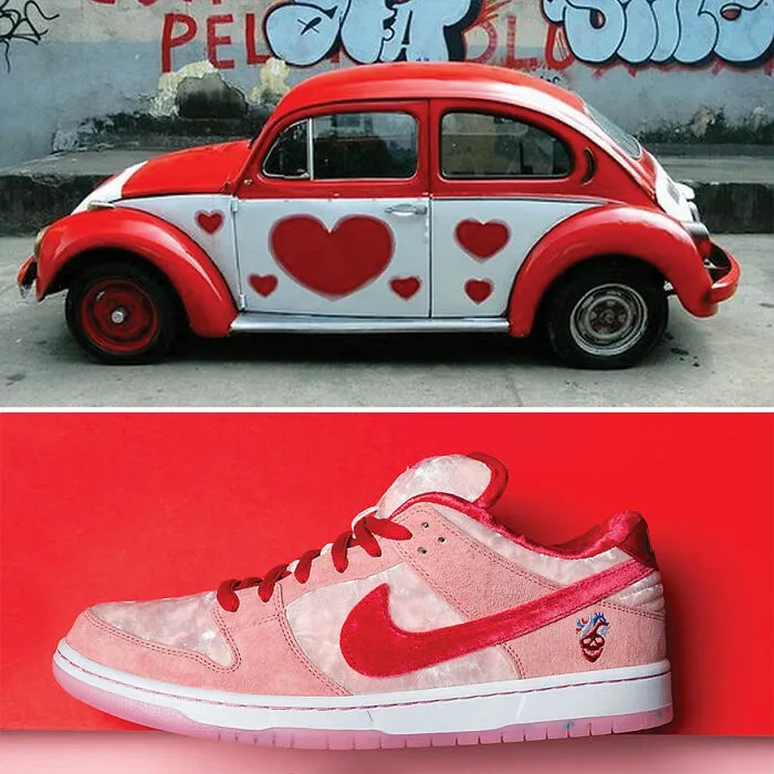 Designer Compares 30 Shoes And Cars To Show How Similar Their Designs Are